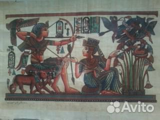 Картины на папирусе