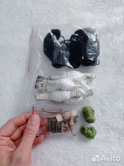 Нитки мулине, цена за все