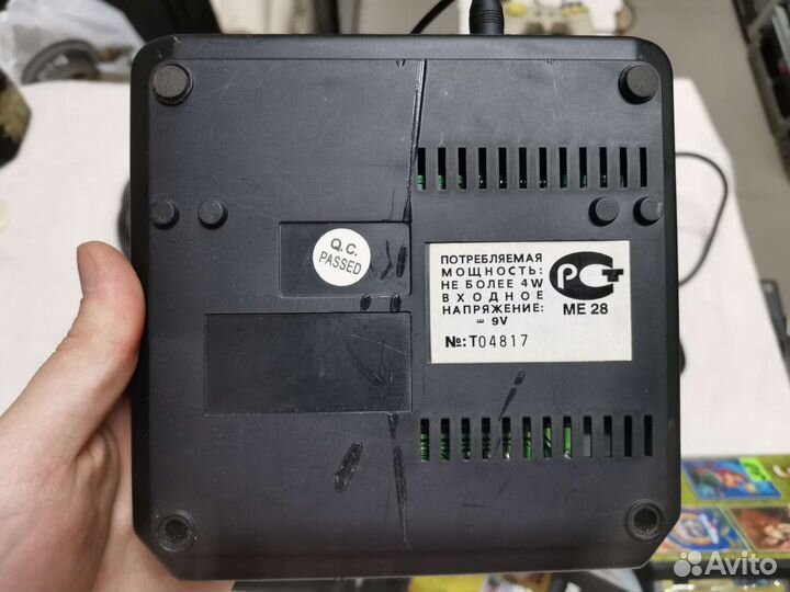 Приставка Sega Magistr Drive 2 и картриджи (Ч)