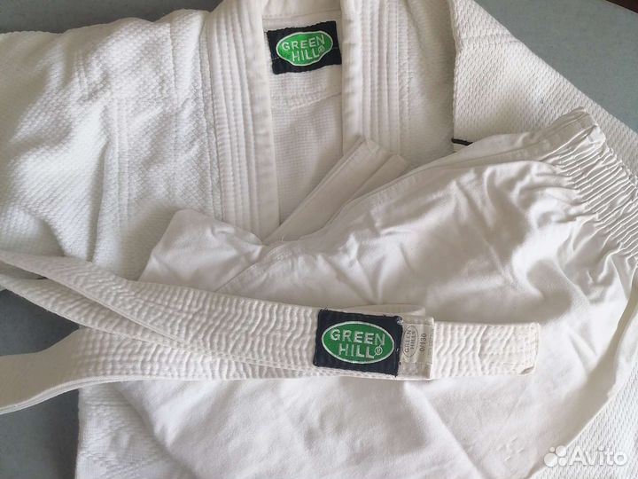 Кимоно для дзюдо green hill 130