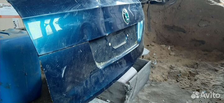 Крышка багажника skoda superb 2 универсал