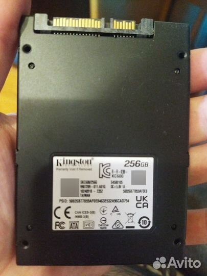 Жёсткий диск SSD 256gb Kingston