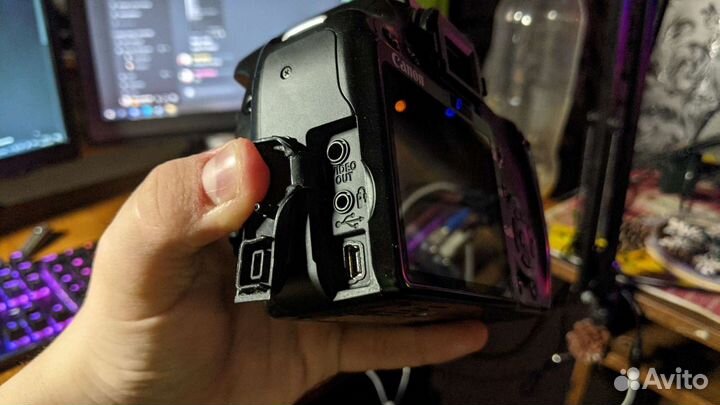 Canon EOS 450D, рабочая