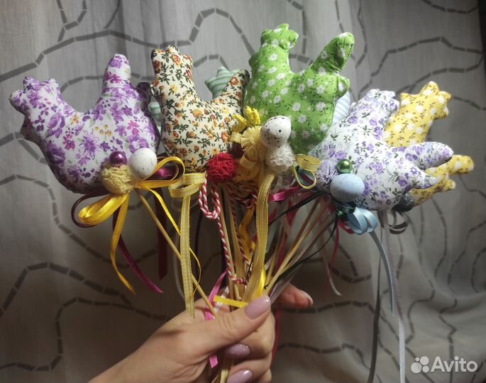 Украшение топпер курочка