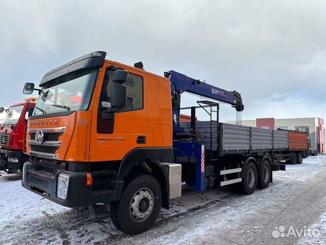 IVECO-Hongyan CQ3406HV39D с КМУ, 2023