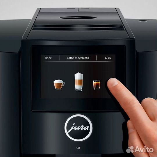 Кофемашина автоматическая Jura S8 Piano Black