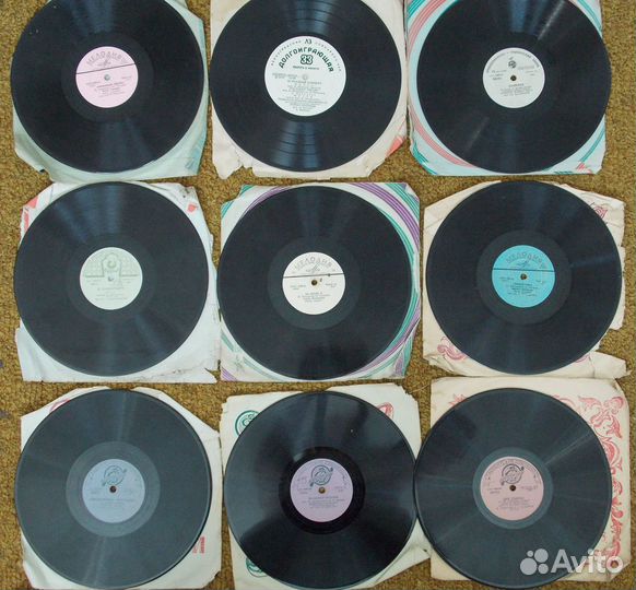 Виниловые пластинки СССР