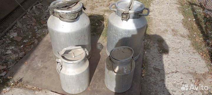 Фляги бидоны алюминиевые и ведра