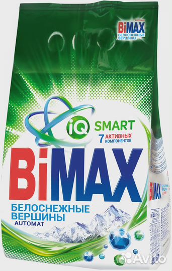 Bimax Белоснежные Вершины (3 кг) стиральный порошо