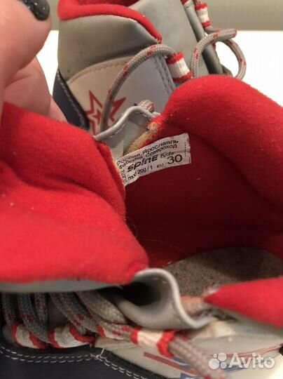 Лыжные ботинки 30р