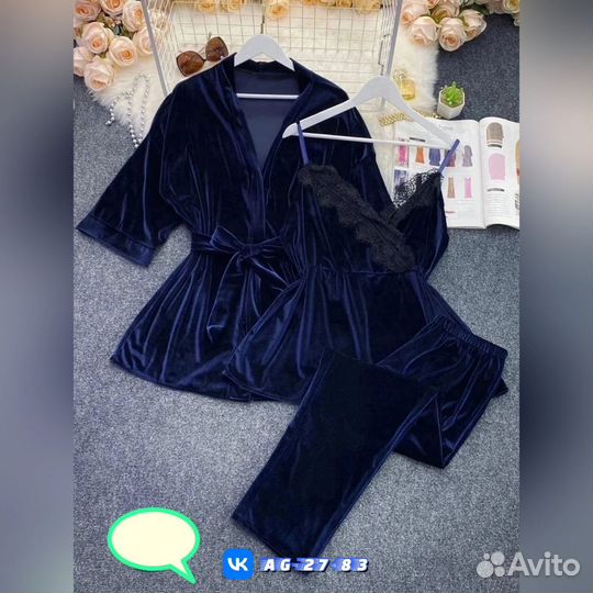 Пижама тройка 54р до 60р