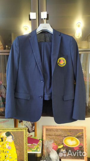 Костюм брючный двойка мужской размер 46