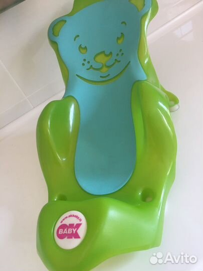 Ванночка для купания с горкой