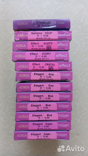 Линзы контактные