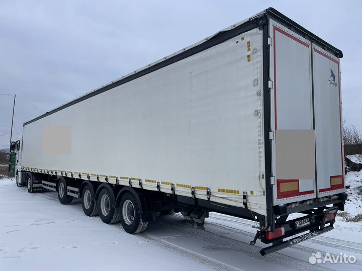 Полуприцеп шторно-бортовой Тонар T4-16V (97882), 2023