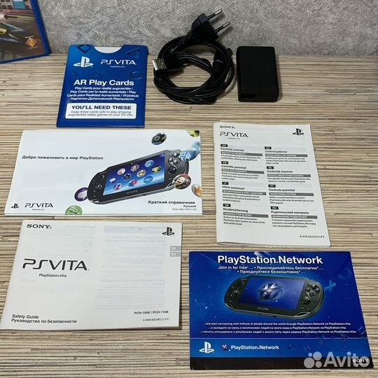 Sony PS Vita Fat Wifi 128Gb + 4000Игр Прошита