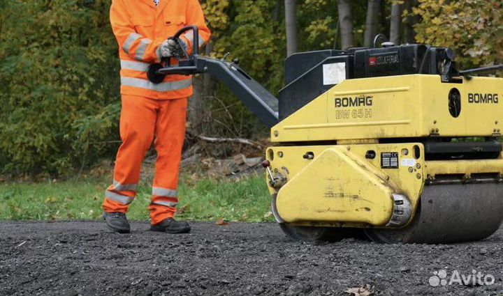 Ручной виброкаток