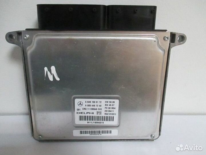 Эбу двс Mercedes-Benz C-Class 2.2 2008