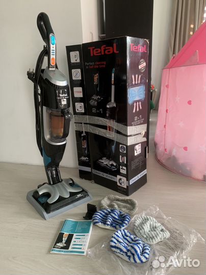 Паровой пылесос tefal clean&stem 2 в 1