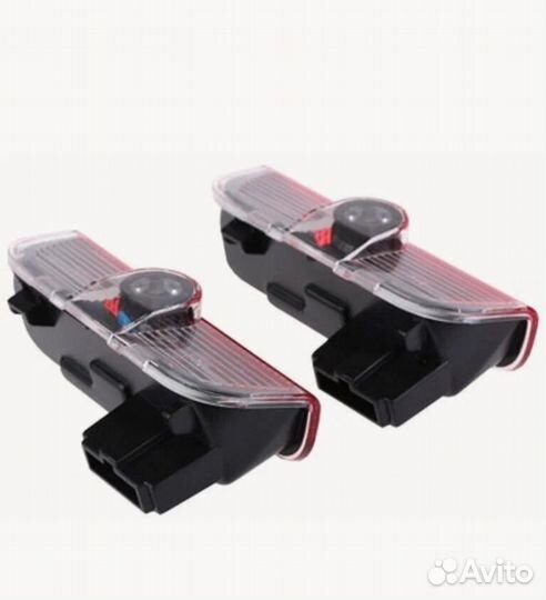 Подсветка volkswagen в двери