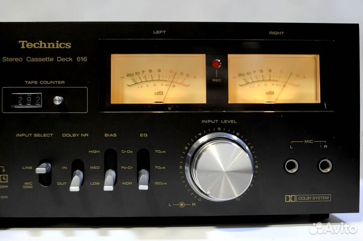 Кассетная Дека Technics RS-616, 1978г