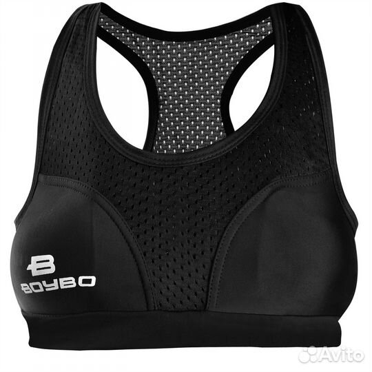 Защита груди женская BoyBo (черный, M)