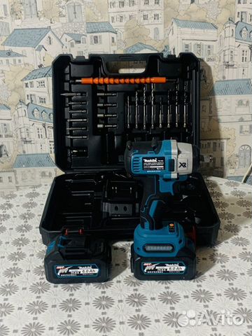 Аккумуляторный ударный Гайковерт makita 400Нм