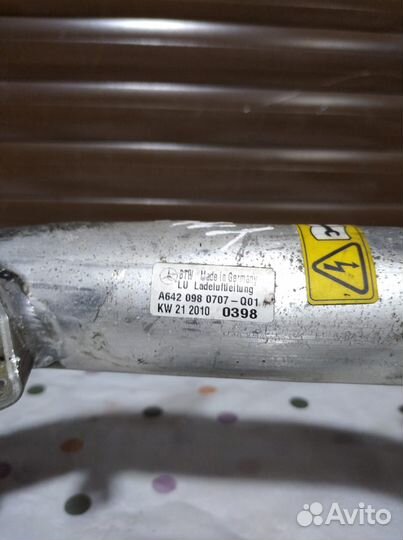 Патрубок интеркулера Mercedes Benz E class