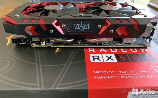 Видеокарта rx 580 8gb