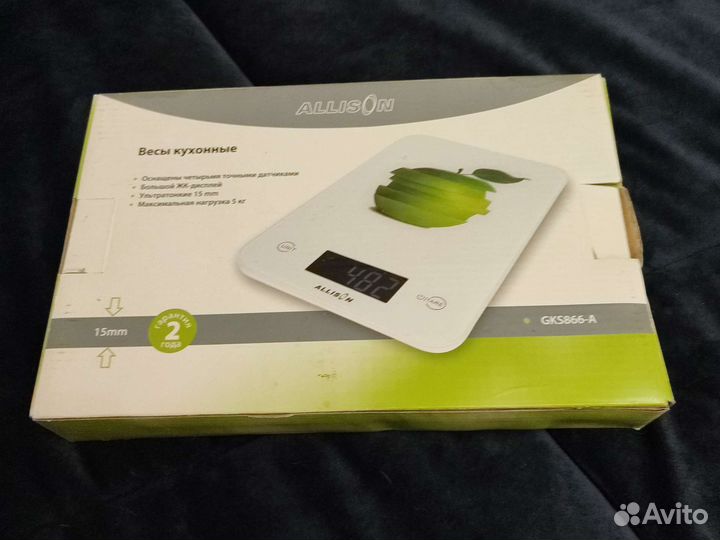 Весы кухонные новые