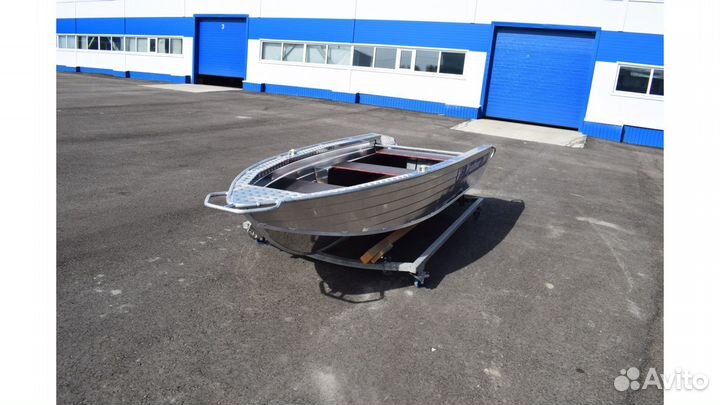 Алюминиевая моторная лодка Wyatboat-390 P