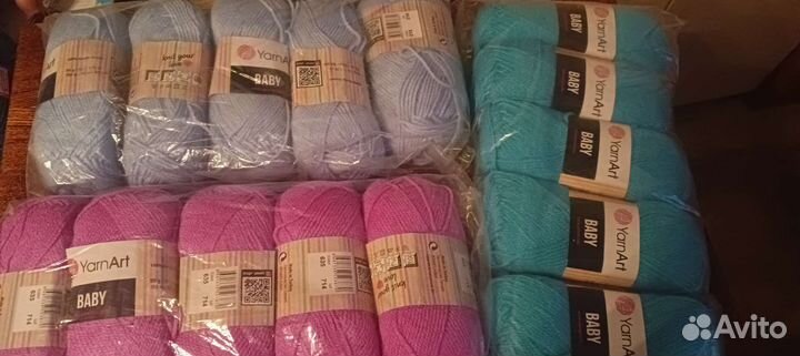 Пряжа ярнарт беби и пехорка