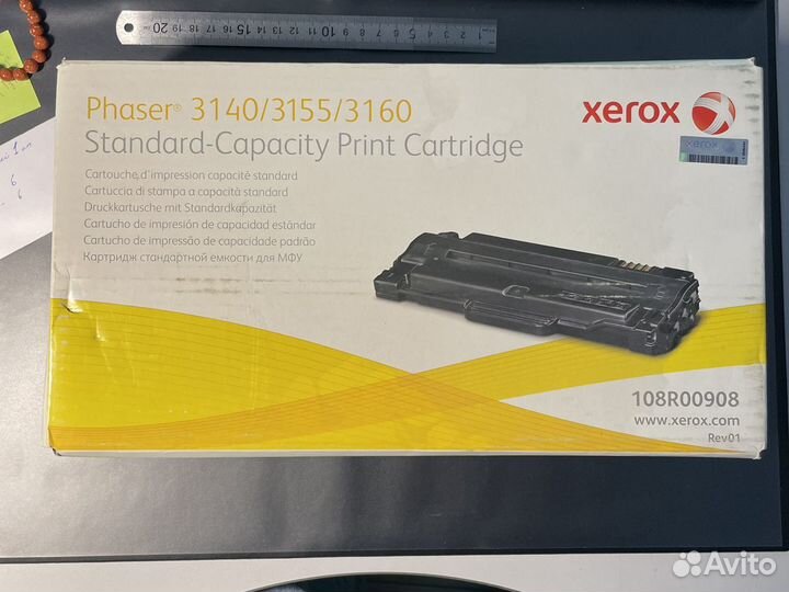 Картридж лазерный xerox (108R00908)