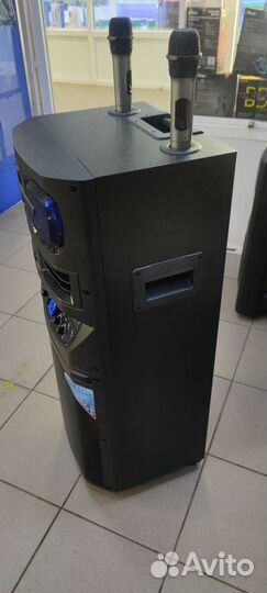 Мощная портативная колонка crown Bluetooth