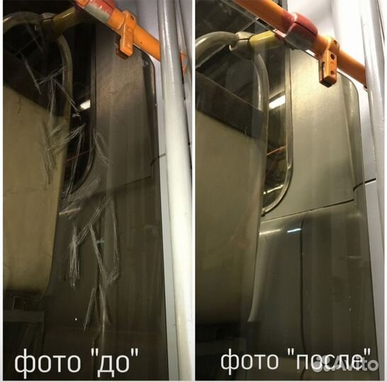 Полировка стекла автомобиля