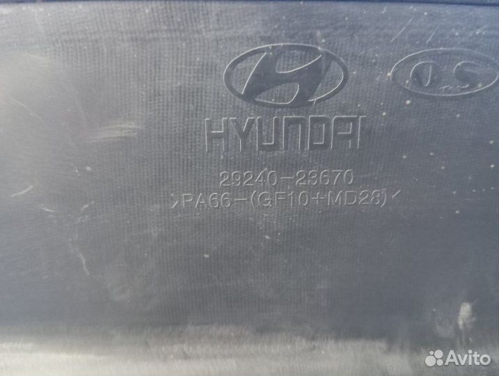 Декоративная крышка двигателя Hyundai Trajet