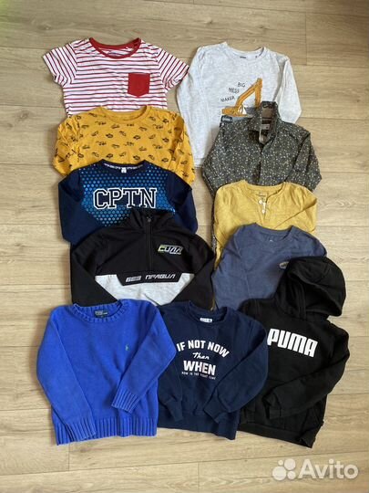 Пакет вещей на мальчика 122