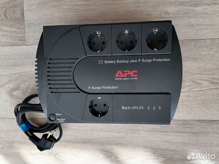Ибп бесперебойник APC back-UPS ES 525