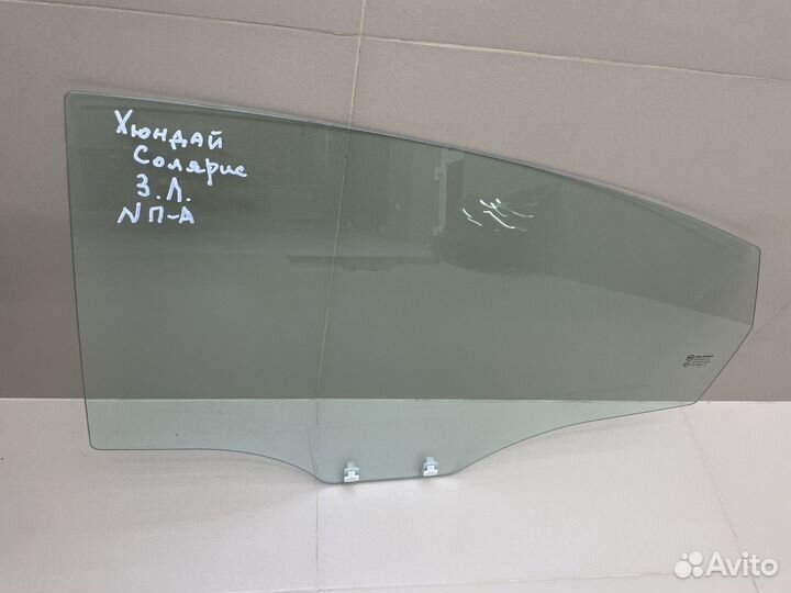 Стекло двери заднее Hyundai Solaris 1