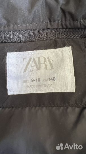 Пуховик детский zara