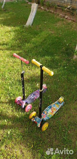 Самокат детский 3х колесный