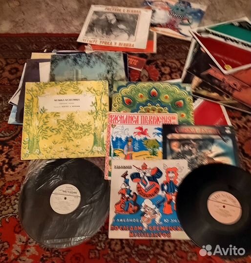 Виниловые пластинки СССР
