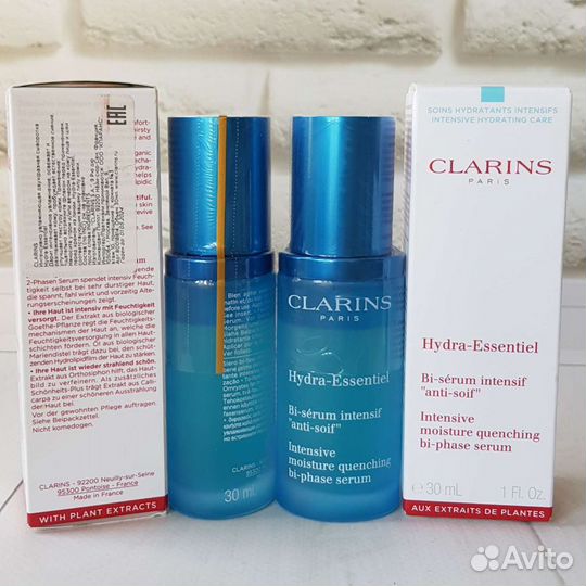 Clarins bi-Sérum Anti-Soif Двухфазная сыворотка