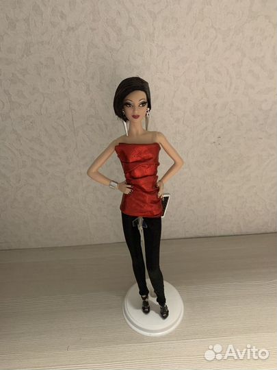 Кукла Barbie the look city shine: brunette doll