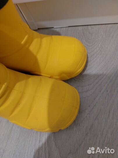 Детские резиновые сапоги
