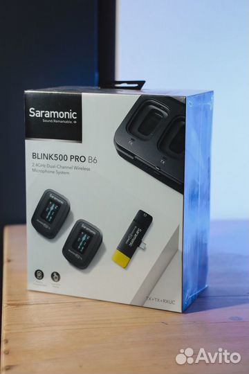 Saramonic Blink500 Pro B6 TX+TX+rxuc радиосистема