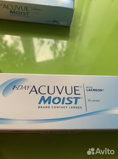 Линзы контактные 1Day Acuvue Moist