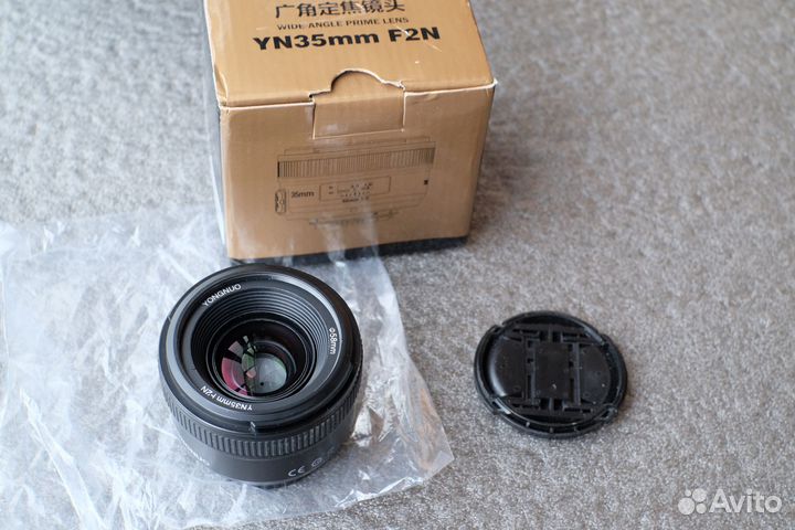Объектив Yongnuo AF 35mm f/2 Nikon