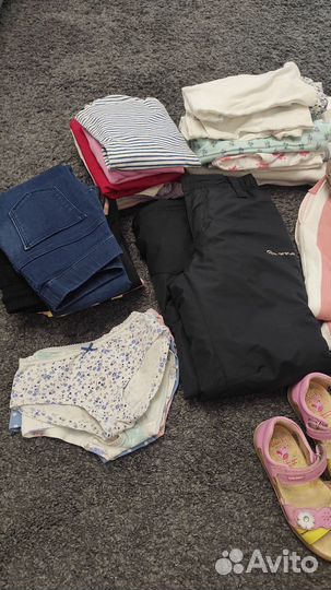 Пакет вещей на девочку 98-128