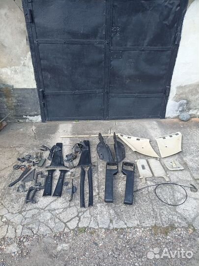 Пластик салона VW golf 2